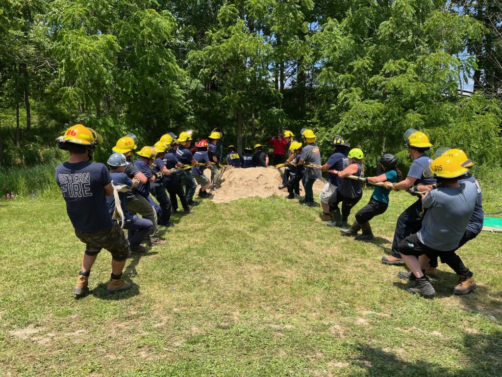 First responders pull together during a Large Animal Emergency Rescue drill