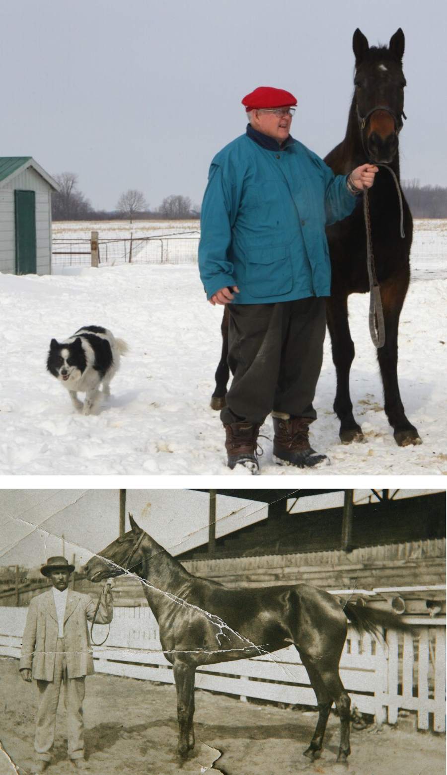 Hank Schnekenburger and Lucky
